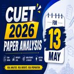 CUET 2026 Paper Analysis for 13 May